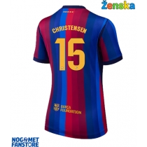 Barcelona Andreas Christensen #15 Domaci Dres za Ženska 2026-27 Kratak Rukav